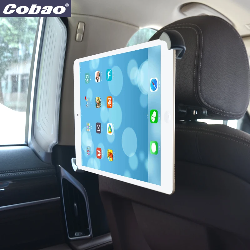 Cobao Универсальный 9 5 до 14 дюймов подголовник автомобиля tablet PC Стенд сиденье