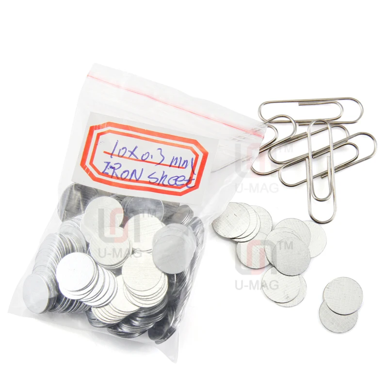 

Free shipping 200pcs iron sheet special packing box accessories Disc.20x0.3mm high quality