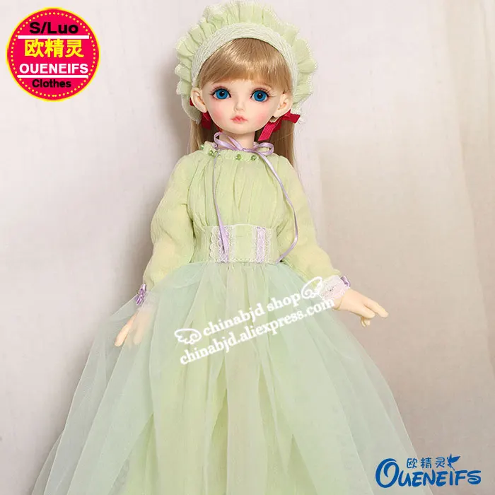 Aliexpress.com : Buy BJD Clothes 1/4 Doll Long Sleeved Dress Elegant ...