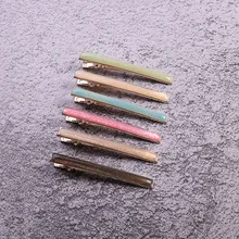 1 шт. Заколки для волос для кристалл для девушки блестящие луковый порошок прозрачный прямая масло для ухода за волосами милый зажим «утиный клюв» G0405