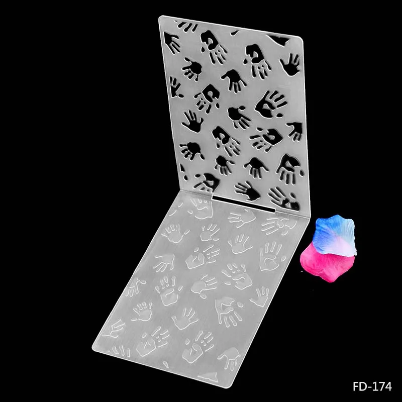 Новое поступление Рождественская Снежинка Олень Скрапбукинг дизайн DIY бумажные Вырубные штампы Скрапбукинг пластиковая папка для тиснения