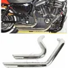 Motocicleta escalonada Shortshot tubos de escape para Harley Sportster Iron 883 XL1200 2004-2013 Sportster XL 883 de 1200 ► Foto 1/6