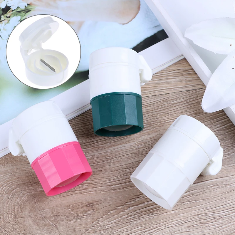 4 in 1 Portable Layer Powder Tablet Grinder Pill Cutter Crusher Medicine Splitter Box Storage | Красота и здоровье