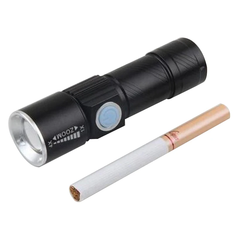 

Bike Light Ultra-Bright Stretch Zoom Q5 Bicycle Front LED Flashlight Lamp USB Rechargeable Cycling Lighting Flashlight