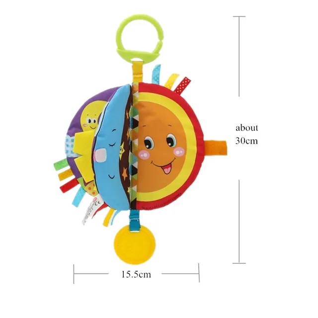 Baby Toys Soft Cloth Books Baby Intelligence Development Infant Educational Stroller Rattle Toys Baby Toys 30% off 2
