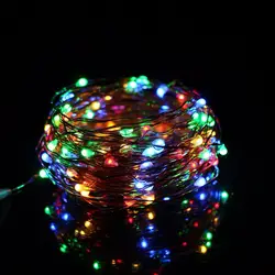 AXESHINE 10 м 100 светодио дный 3светодио дный XAA батарея светодиодные гирлянды на Рождество гирлянвечерние да Вечеринка свадебное украшение