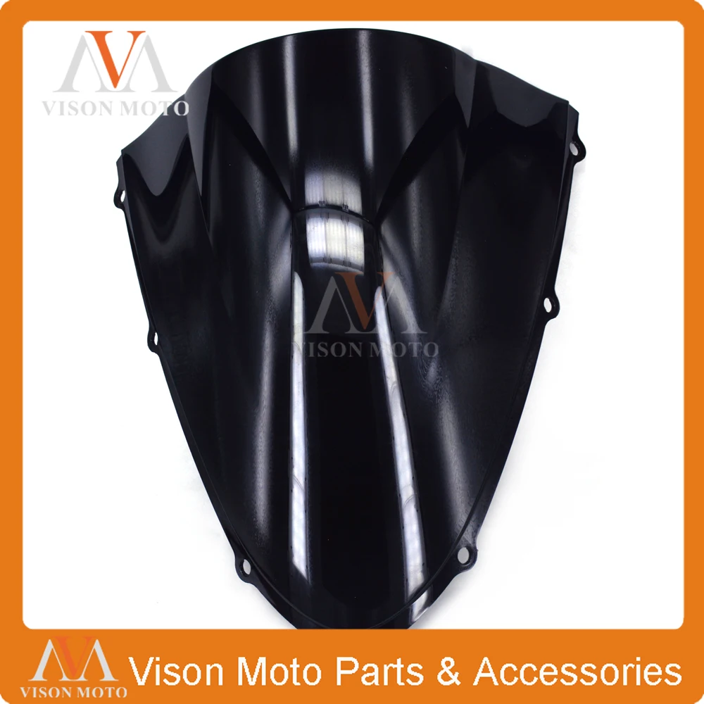 Мотоцикл Winshield ветрового стекла для KAWASAKI ZX14R ZX-14R 2006 2007 2008 2009 2010 2011 2012 2013 2014 2015 2016 06- 16 черный