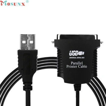 

New USB To DB36 Female Port Parallel Printer Print Converter Cable LPT drop shipping 0720