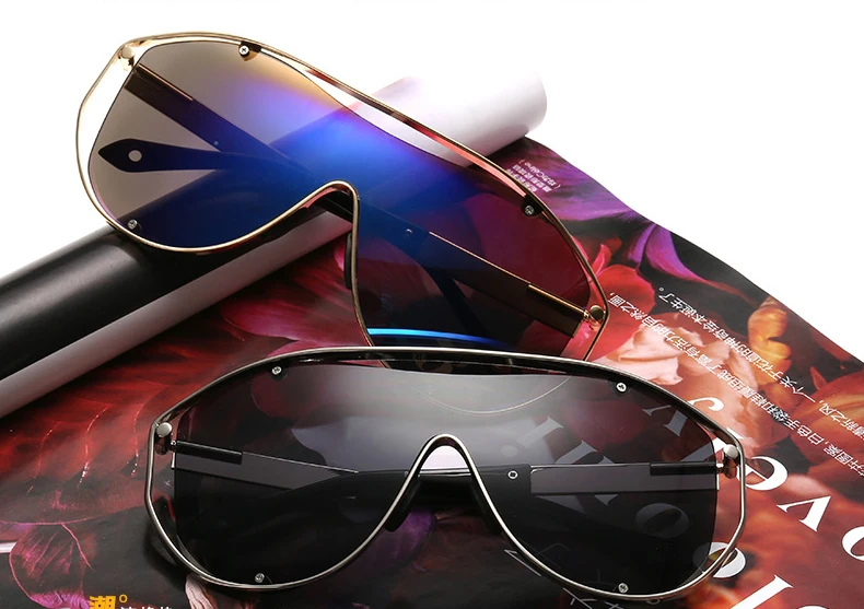 Samjune новые модные готические паровые панк очки Брендовые дизайнерские винтажные летние женские и мужские стимпанк Солнцезащитные очки Oculos de sol