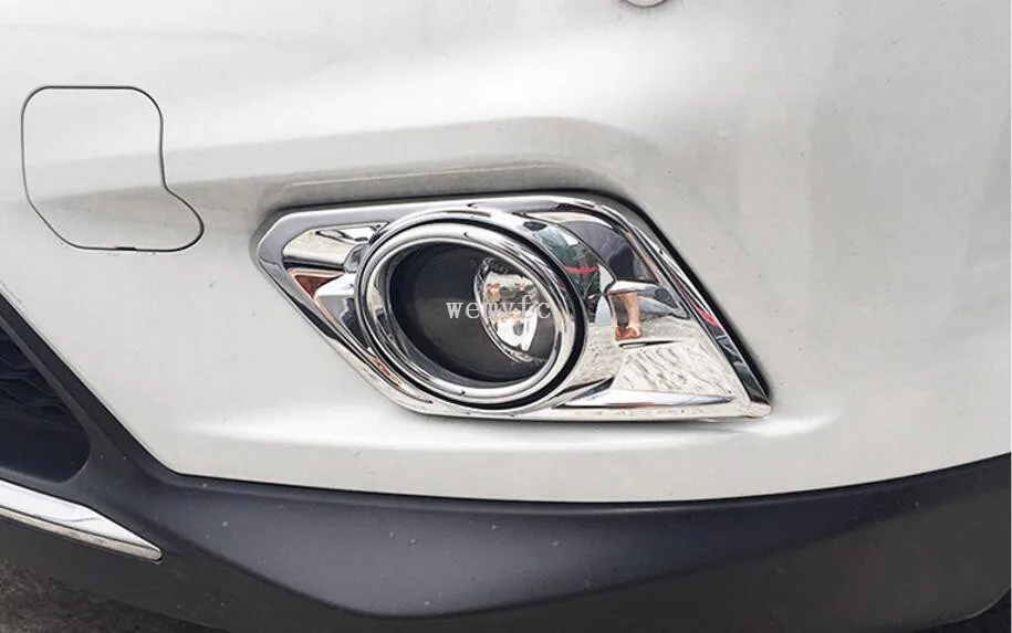 For Nissan Rogue x Trail t32 2014 2015 2016 Chrome Front Head Fog Light font b