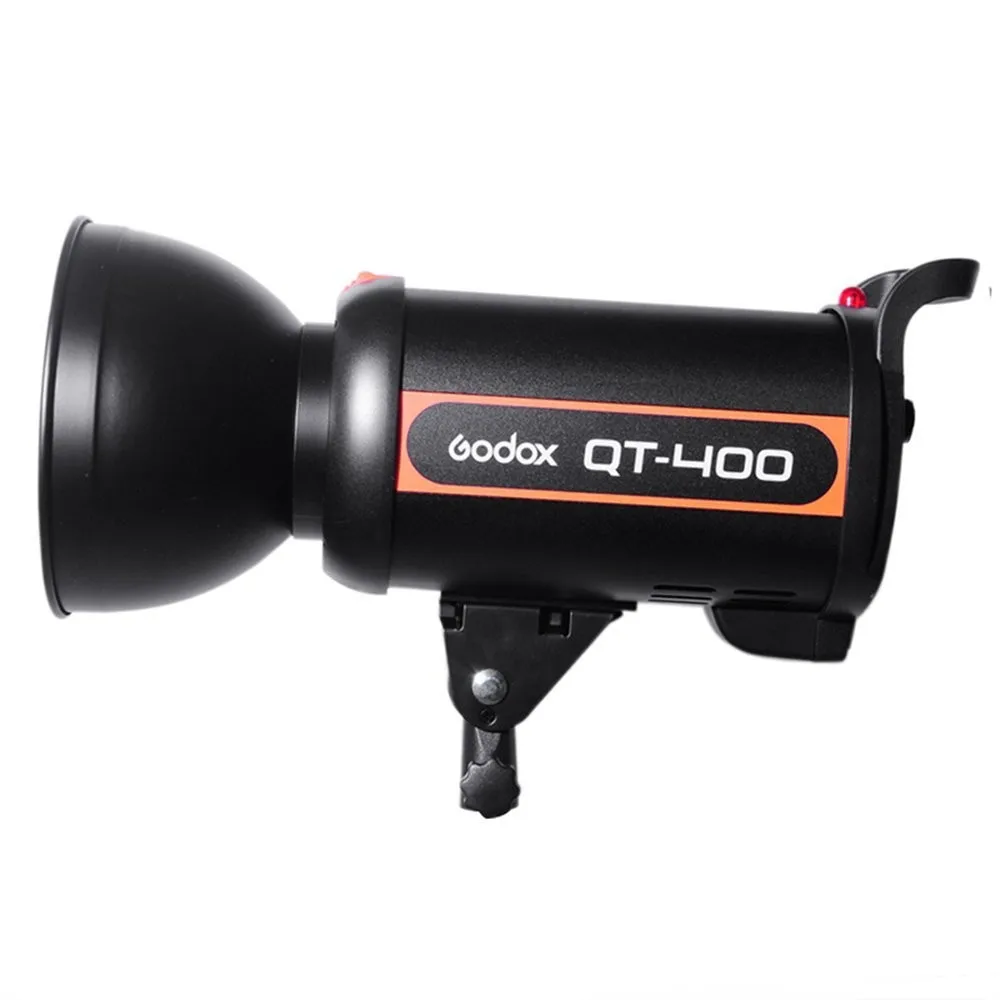 Студийный стробоскопический светильник Godox QT-400 QT400 400 Вт с высокой скоростью 1/5000 с 110 В 220~ 240 В