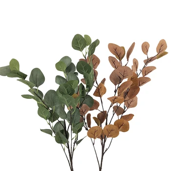 

Plant Indoor and Outdoor Simulation Flower Eucalyptus Eucalyptus Leaves Money Leaf Ginkgo Leaf Home Office Garden Decoration