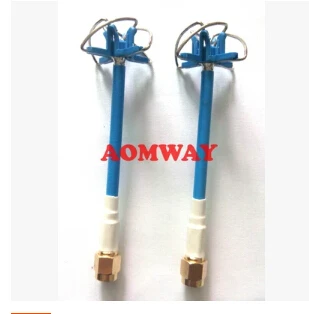 

1 Pair Aomway 5.8GHz FPV 4 Leaf Clover AV Transmission RHCP RP-SMA Male Antenna