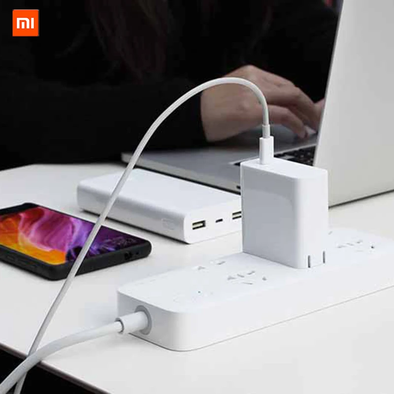 

Xiaomi Power Adapter 65W Type-C Quick Charger Mi Notebook Air 15.6 Power Adapter 20V 3.25A Multivoltage Treatment With Package