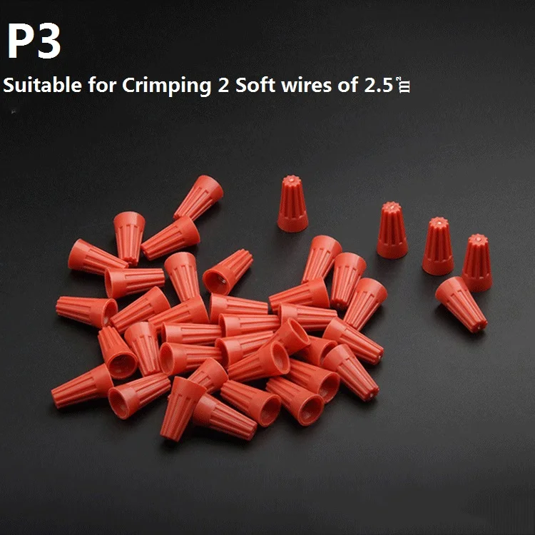 P3 Spike rotating wire closed terminal lugs press line cap screw type