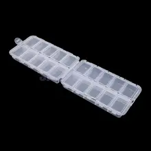 Коробка для рыболовных снастей Прозрачный чехол для приманки Крючки коробка для снастей контейнер для хранения