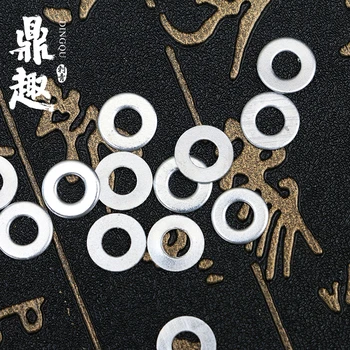 

Wholesale - 100 pcs Stainless Steel Sliver Spacers Gaskets Supplies for Tattoo Machine TG5311-1