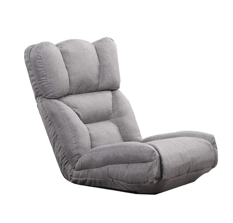  Floor Folding Lazy Sofa & Adjustable Gaming Chair Bedroom Living Room Dormitory Furniture Back Supp