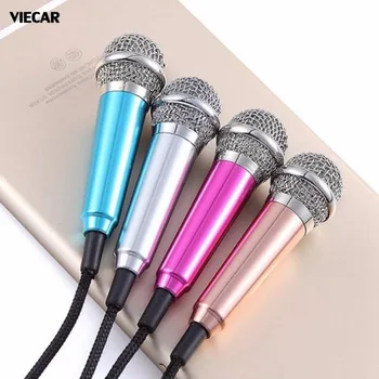 

Mini Car Microphone PVC 3.5mm Stereo Jack External Microphone Car DVD Phone Audio Microphone