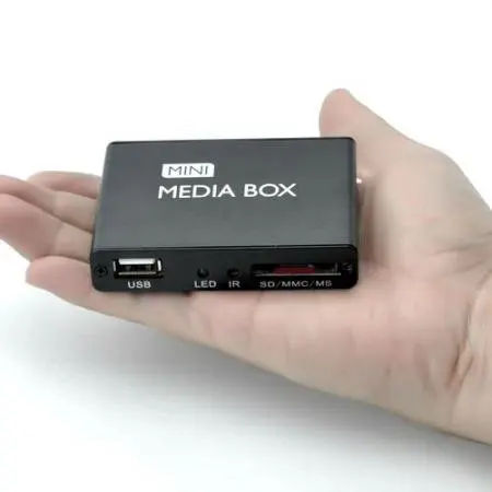 HDMI Output Portable mini Box Multimedia Player TV media Player TV Box with Remote AV Out|box light|box record playerplayer - AliExpress