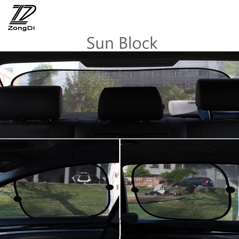 ZD автомобильный козырек от солнца, солнце защитная сетка для Mitsubishi Lancer ASX outlander Volvo xc90 xc60 v40 Lada granta Веста аксессуары