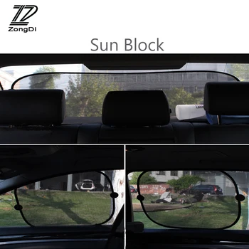 

ZD Car Sun Shade Sun Protection Net For Mitsubishi lancer asx outlander Volvo xc90 xc60 v40 Lada granta vesta accessories