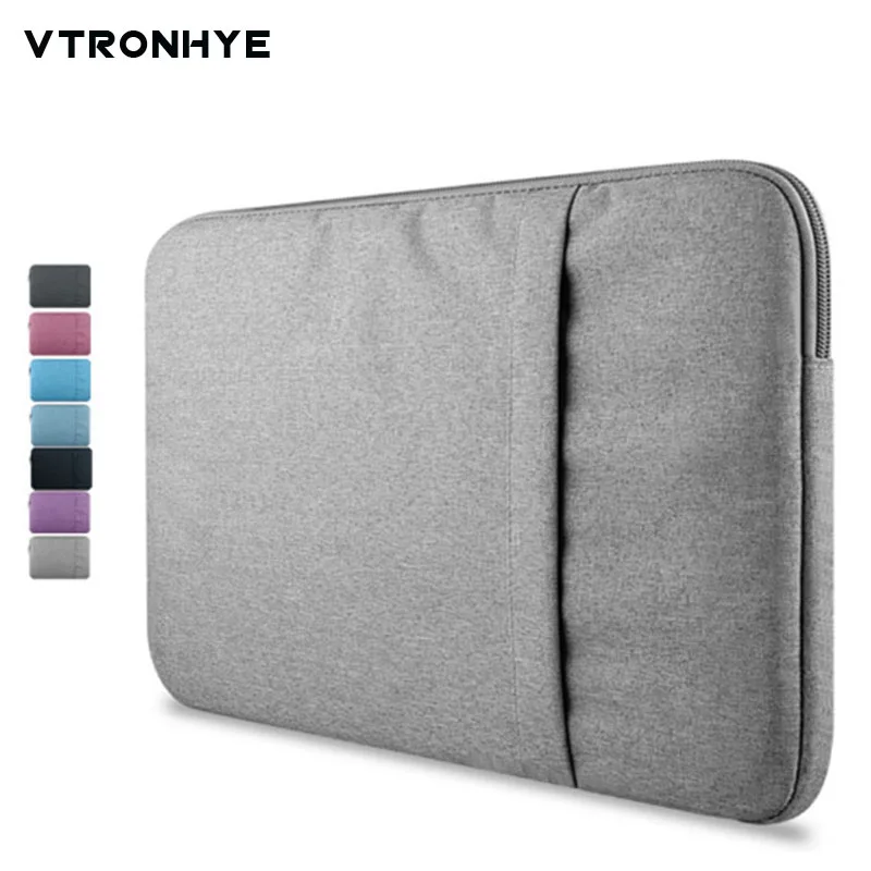 Застежка-молния нейлоновая сумка для ноутбука 11 12 13 14 15 дюймов сумка для ноутбука Macbook Air Pro retina 11 13 15 противоударный вкладыш рукав для Xiaomi Air 12,5 13,3