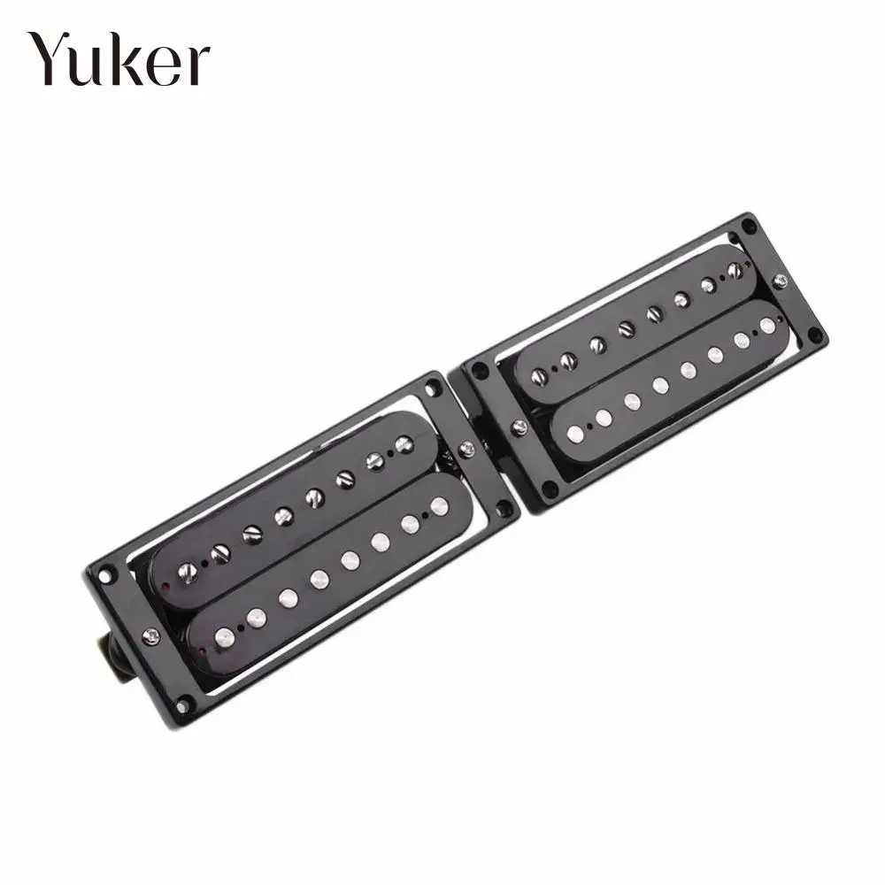 2x8 строк двойной шнур провод Humbucker для электронных гитар пикап кадров