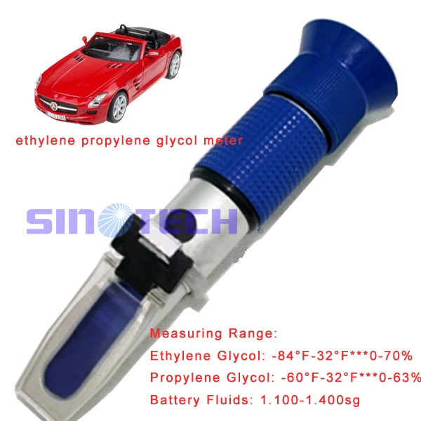 Free shiping hand held antifreeze coolant refractometer glycol RHA