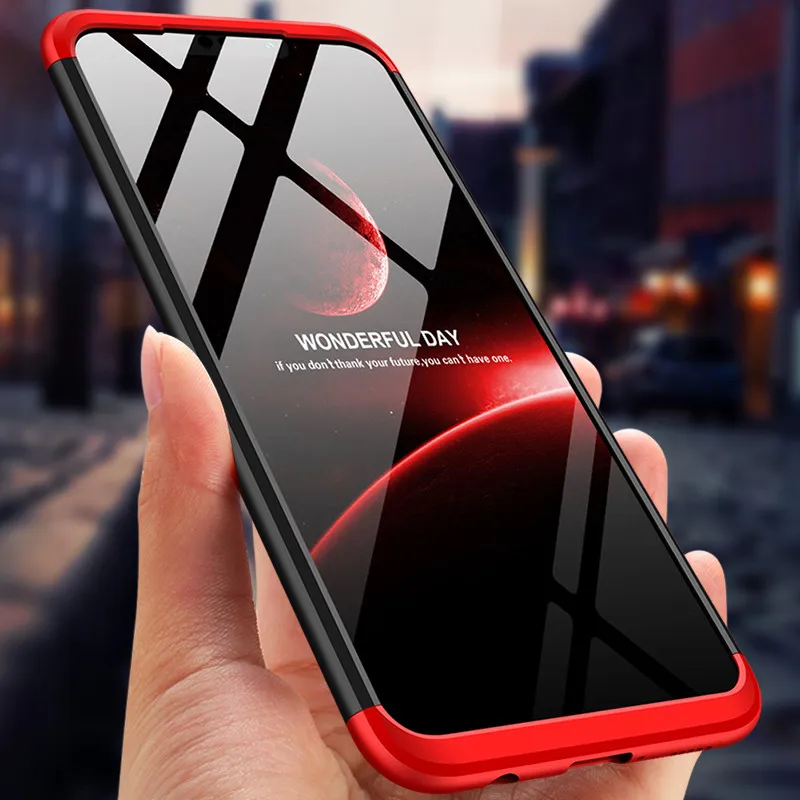 360 полная защита чехол для Huawei Mate 20 Lite противоударный Жесткий ПК задняя крышка