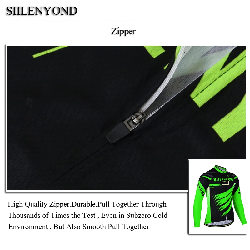 Siilenyond Pro, Зимняя Термальная флисовая велосипедная Джерси, сохраняющая тепло, одежда для горного велосипеда, одежда для велоспорта MTB, одежда для велоспорта, Ropa Ciclismo