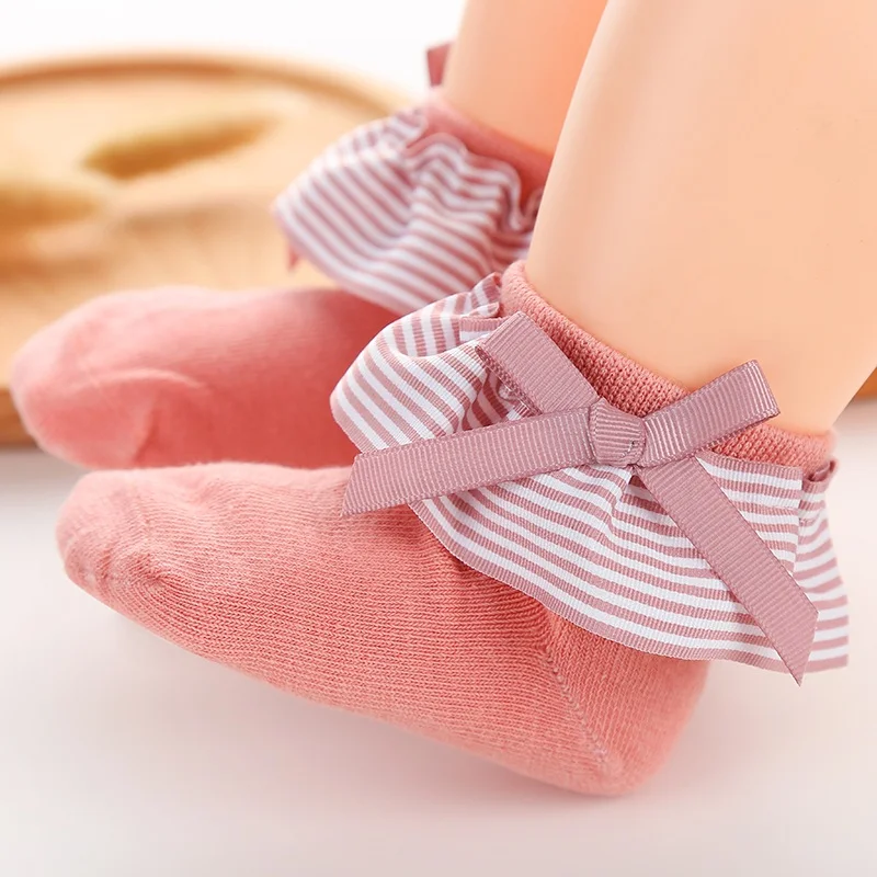 10 пар/лот носки Дети Белый рюшами носки для девочек летние хлопковые детские носки Детская одежда для девочек для детей возрастом 2, 4, 6, 8 лет