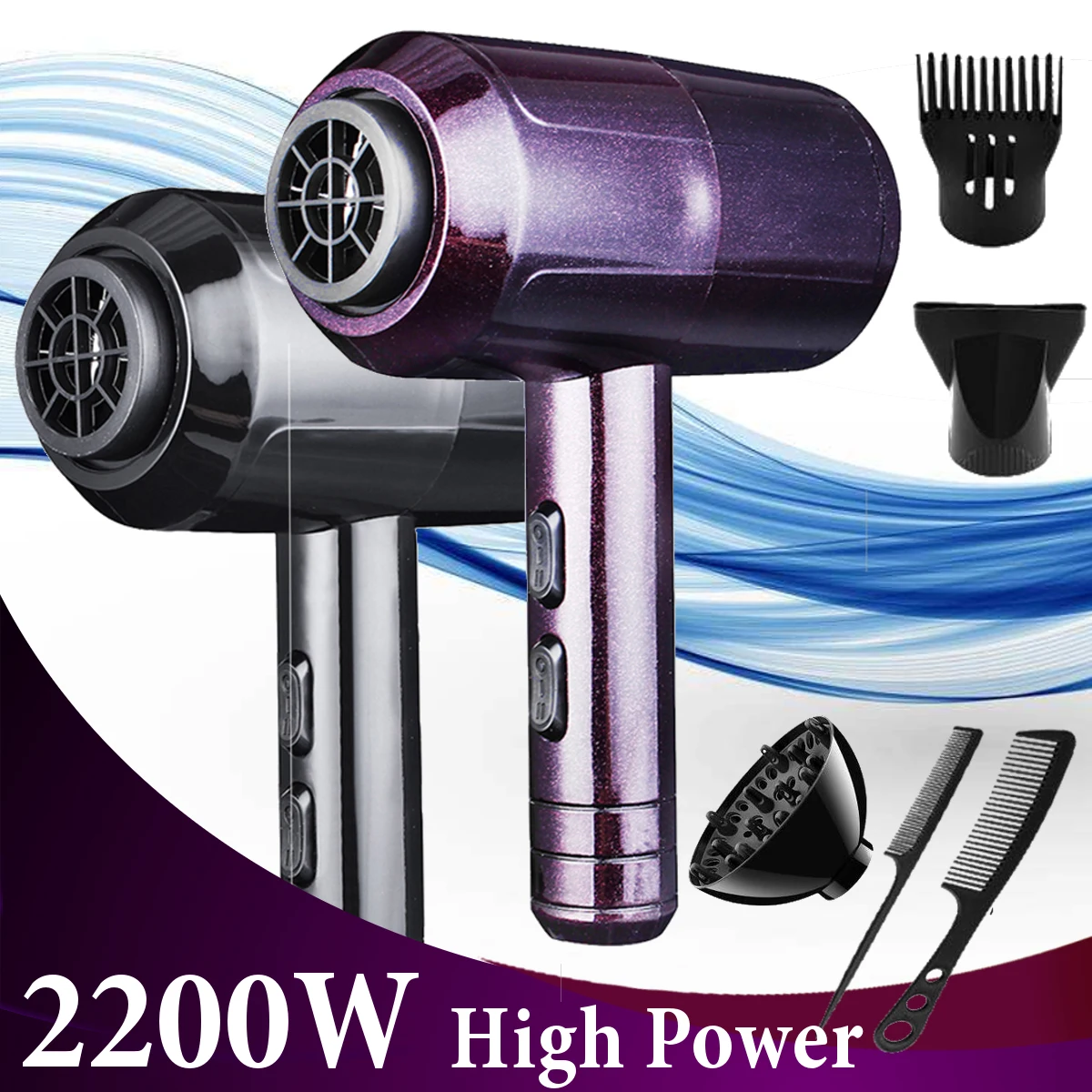 

Travel Household Hair Dryer 220-240V Hair Dryer Blow Styling Tools Dryer Hot And Cold High Quality Electric Hairdryer AU Plug