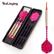 3 шт./кор. профессиональный новые высококачественные 17 г, медь, алюминий вал мягкий наконечник Дартс спортивных товаров