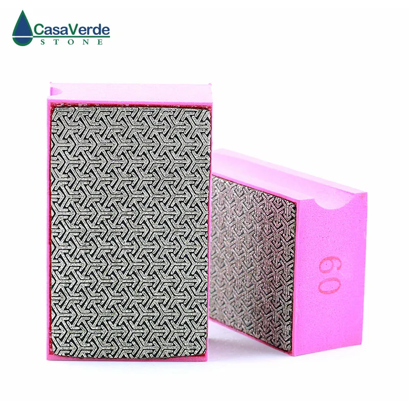 Алмазная шлифовальная накладка 90*55 мм ручная полировка камня стеклоочистителя