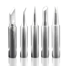 5 шт. бессвинцовый наконечник паяльника из меди с постоянной температурой 900M-T ПАЯЛЬНЫЕ НАКОНЕЧНИКИ 936 паяльная станция инструмент