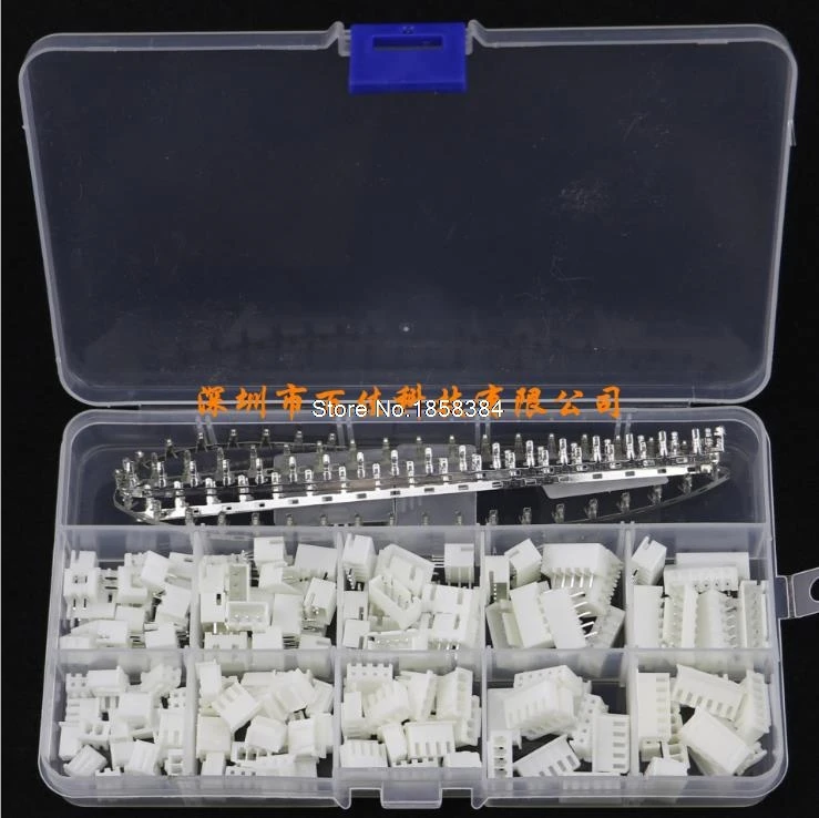 

100Sets/Lot JST XH 2.54 2P 3P 4P 5P Connector Leads Header Housing Pin header Terminal Wire Connectors