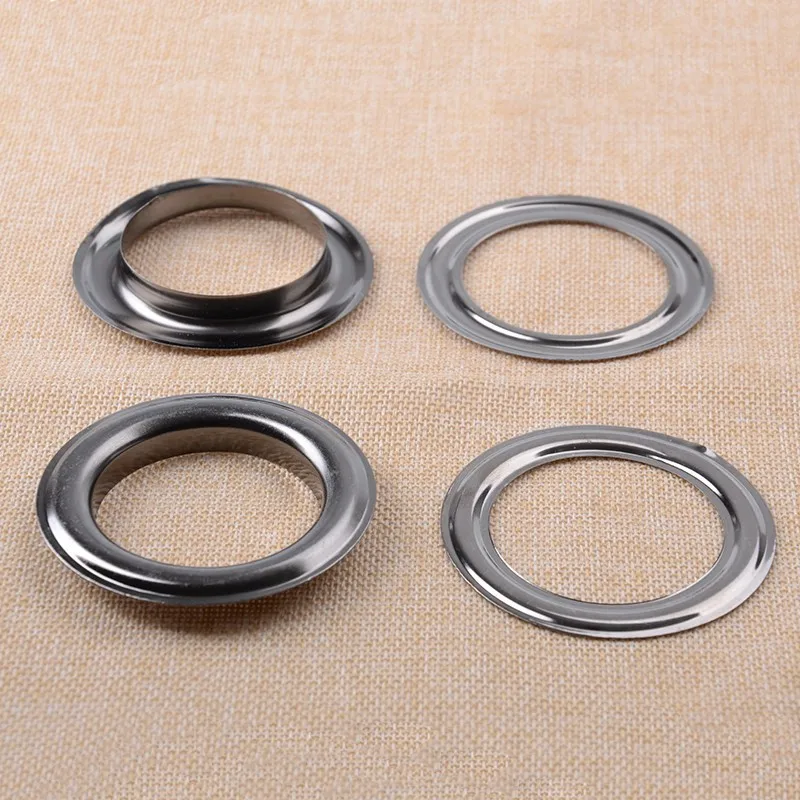 100pc Large 12 1 5 Hole Gunmetal Curtain Grommets With