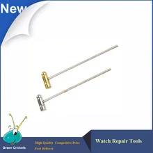 2 шт./партия, золотые и серебряные Инструменты для ремонта часов разных цветов, молот, часовщик, роскошный ремешок для часов, молоток