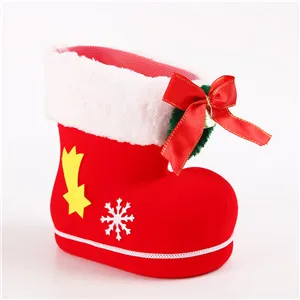 large Navidad новогодний Рождественский подарок трехмерные подарочные сумки для конфет рождественские украшения для дома вечерние подарки для украшения Natal. Q - Цвет: large