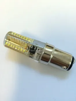

Bulb lighting 10pcs/lot BA15D 5W 64 3014 SMD LED Light Corn Bulb for Sewing Machine 220V Silicone