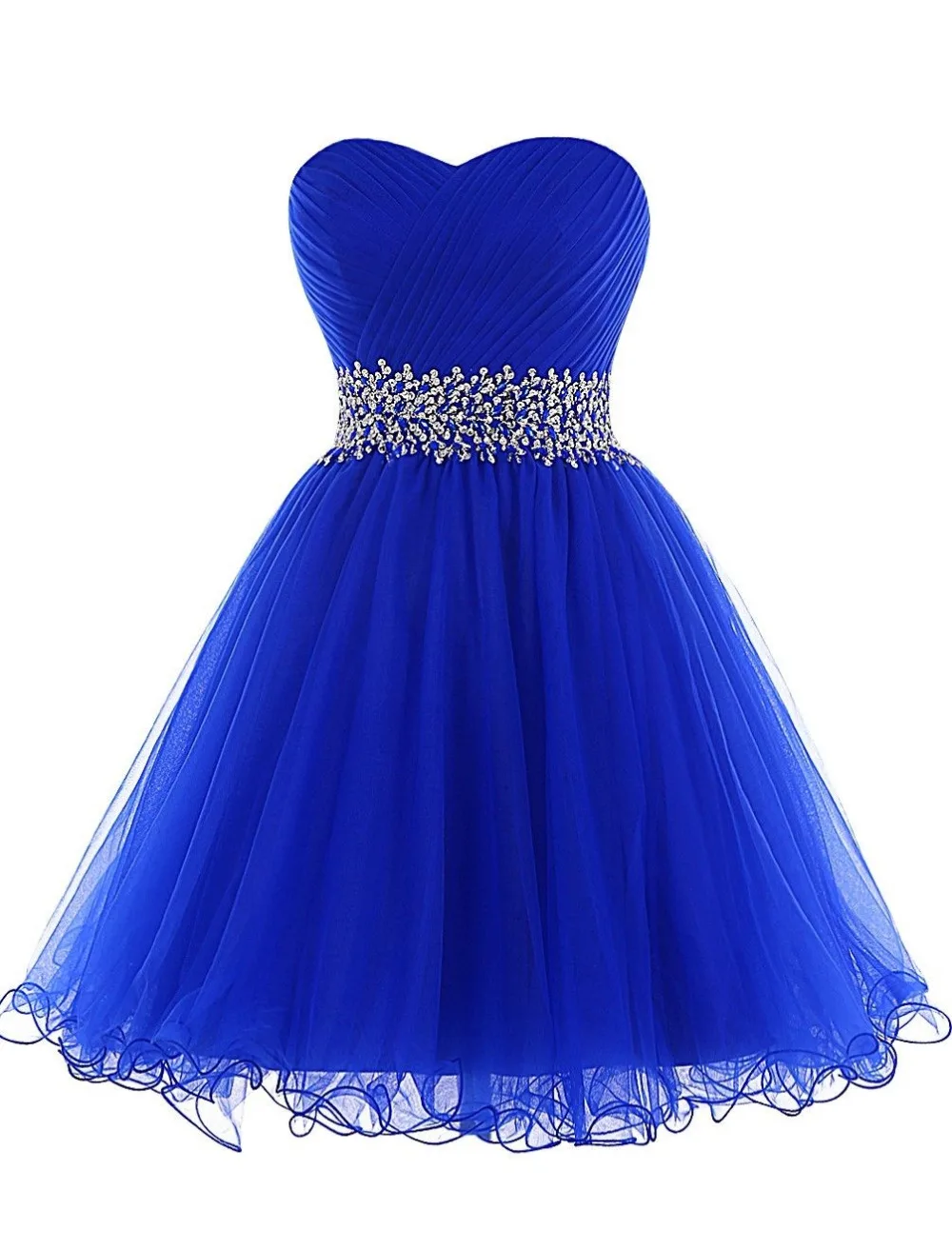 Buy Cheap Royal Blue Sequined Short Prom Dress Sexy Formal Party Gown Beading Mint Green Prom Dresses Blacke Elegant vestido de festa