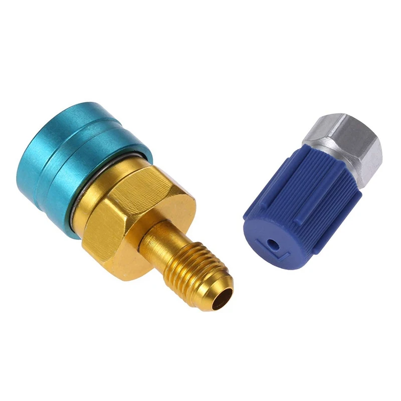 R1234Yf к R134A с низкой стороны быстрый соединитель, R12 к R134A шланговый адаптер разъем для автомобиля Кондиционер Ac зарядка