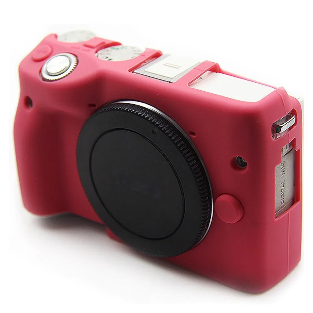 Силиконовый Броня чехол кожи тела Обложка протектор для Canon EOS M3 тела цифровой Камера только