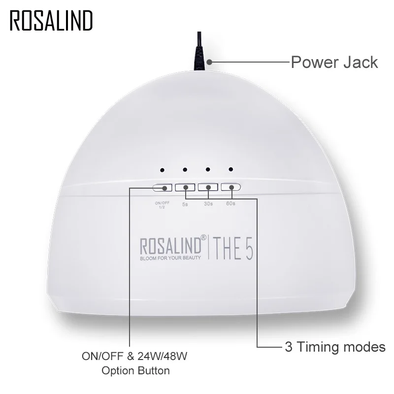 Günstig ROSALIND Lampe Für Nägel Für Maniküre UV Geheilt FÜHRTE Licht Nägel Kunst Ausrüstung Werkzeuge Nagel Trockner Gel Polnischen Hybrid Lak lampe