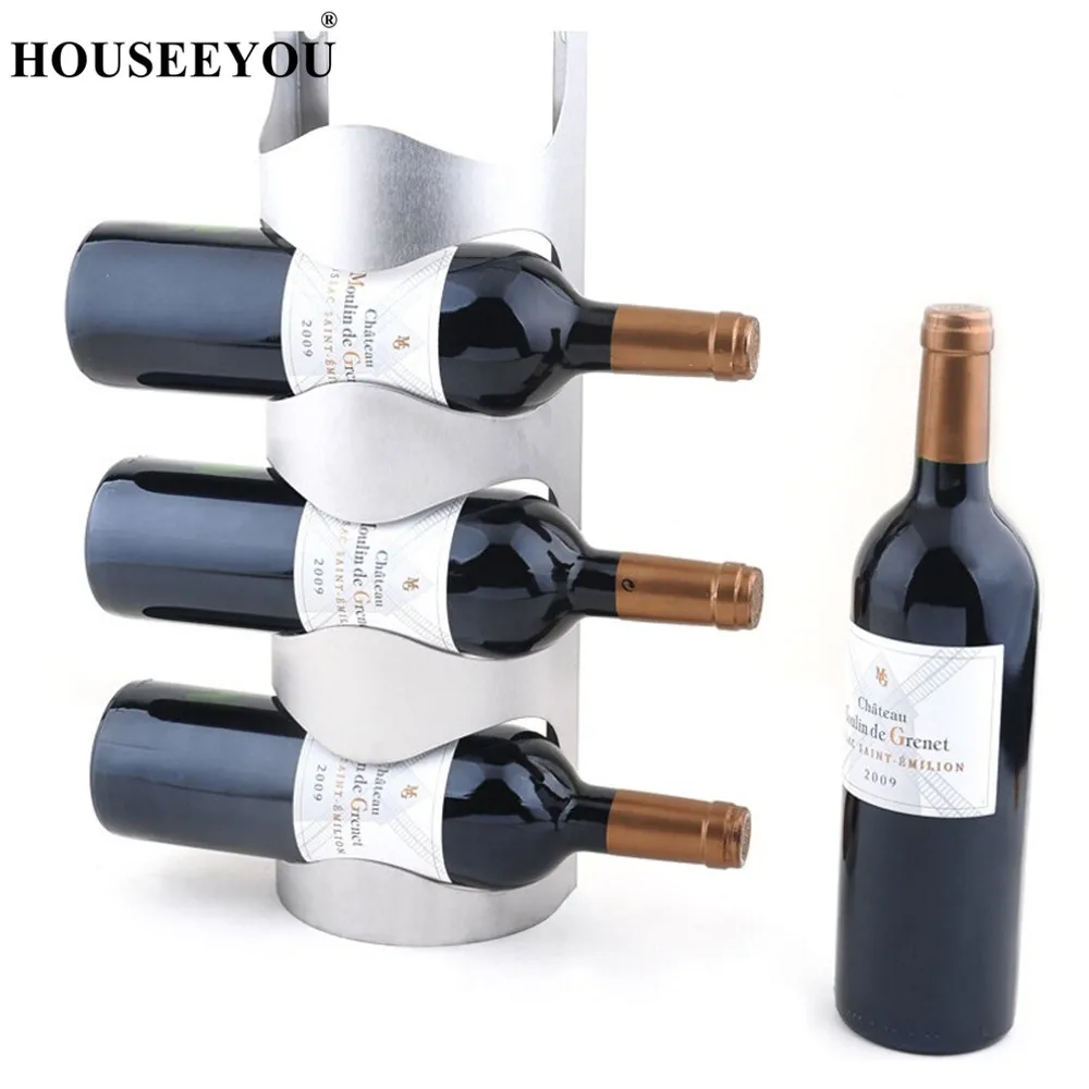 Креативный современный винный стеллаж держатели на стену для дома и бара бутылка для виноградного вина дисплей стойка подвеска бар ресторан органайзер для хранения