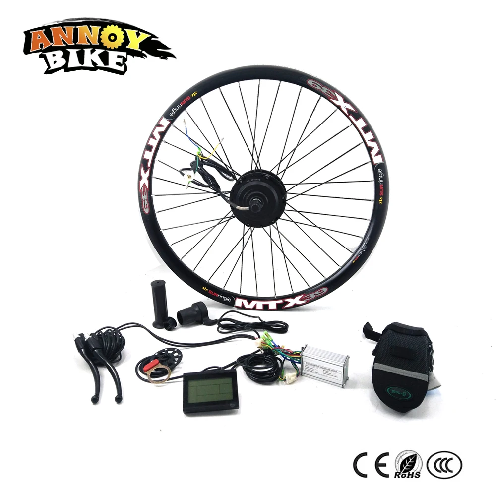 Sale 26 inch Electric Bicycle Motor Wheel Conversion Kit 36V 350W  Scooter Hub Motor Bicicleta Ebike Motor Road Mountain Bicycle MTB 0