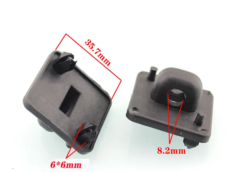 2 шт. пластиковые крепежные зажимы для Chery QQ6 QQ3 QQMe A1 M1 M5|plastic fasteners|fasteners plasticengine cover