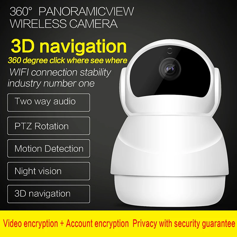 Двухсторонняя голосовая Беспроводная HD 1080 P камера для тела инфракрасное ночное видение безопасность наружная ip-камера Обнаружение