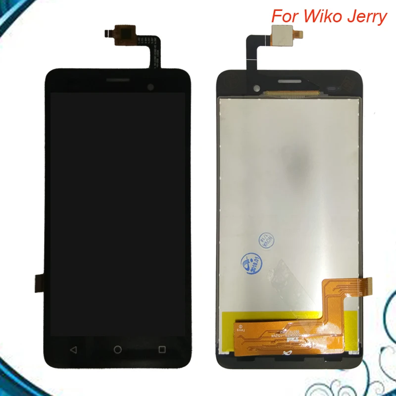 

100% Tested well For Wiko jerry LCD Display+Touch Screen digitizer sensor Assembly, for wiko jerry lcd display sensor IN Stock